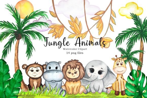 Bringing the Wild to Life: A Guide to Using Jungle Clipart and Safari Animals in Your Designs