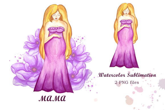 Choosing the Right Mama Sublimation and Pregnant Watercolor Clipart for Your Projects