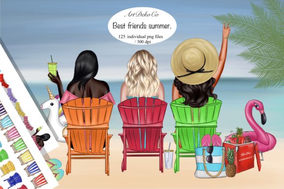 Girls on the Beach: Summer Pictures