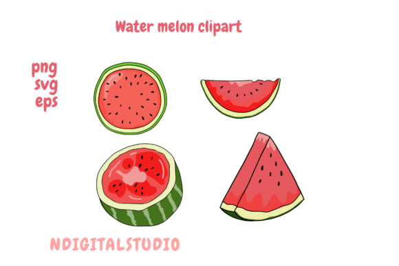Unlocking Summer Vibes: The Versatility of Hand Drawing Watermelon Clipart