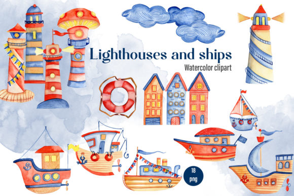 Watercolor Nautical Clipart, Boats: A Practical Guide for Designers and Creators